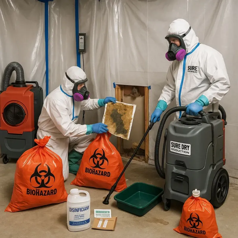 Contaminated Water Handling Protocols process in Shrewsbury, MA