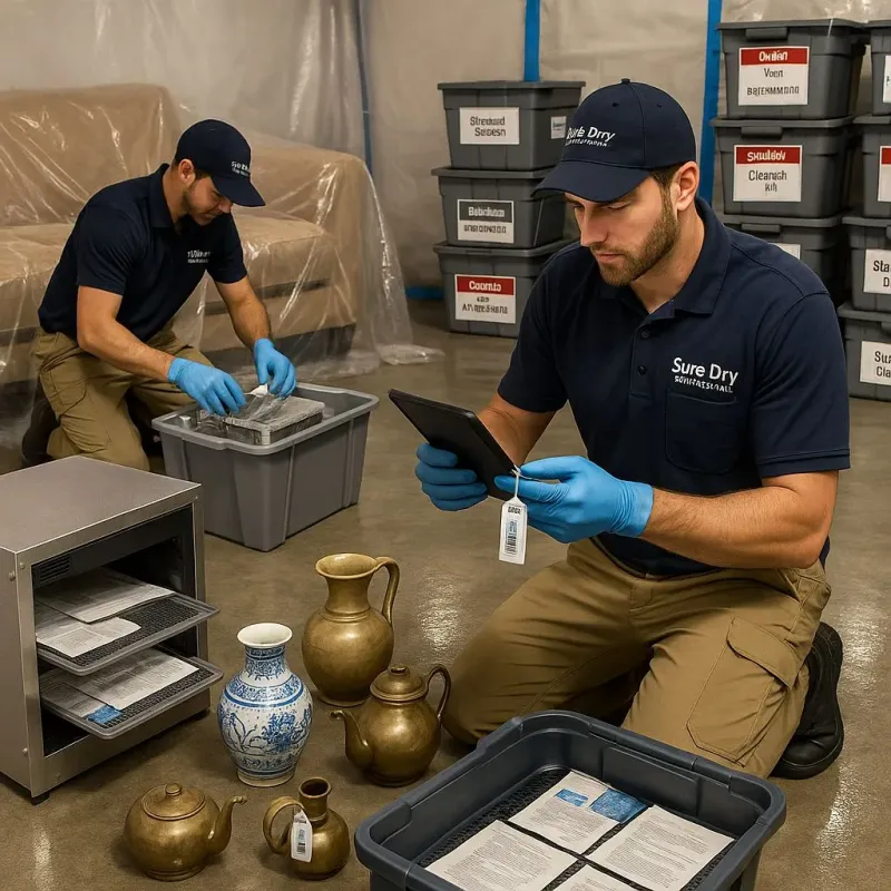 Content Protection and Restoration process in Shrewsbury, MA